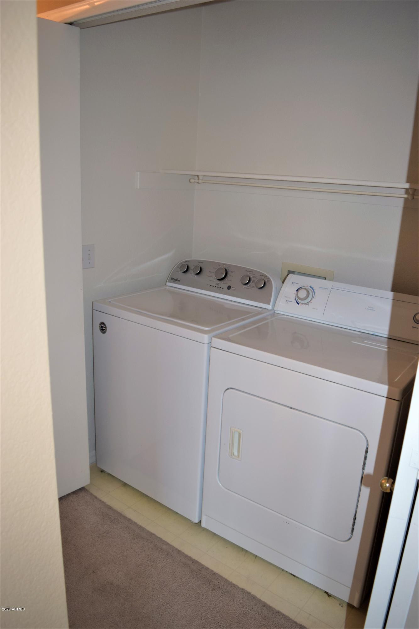 13323 East Butler Street Chandler, AZ 85225 - Photo 17 of 22 a utility room with dryer and washer