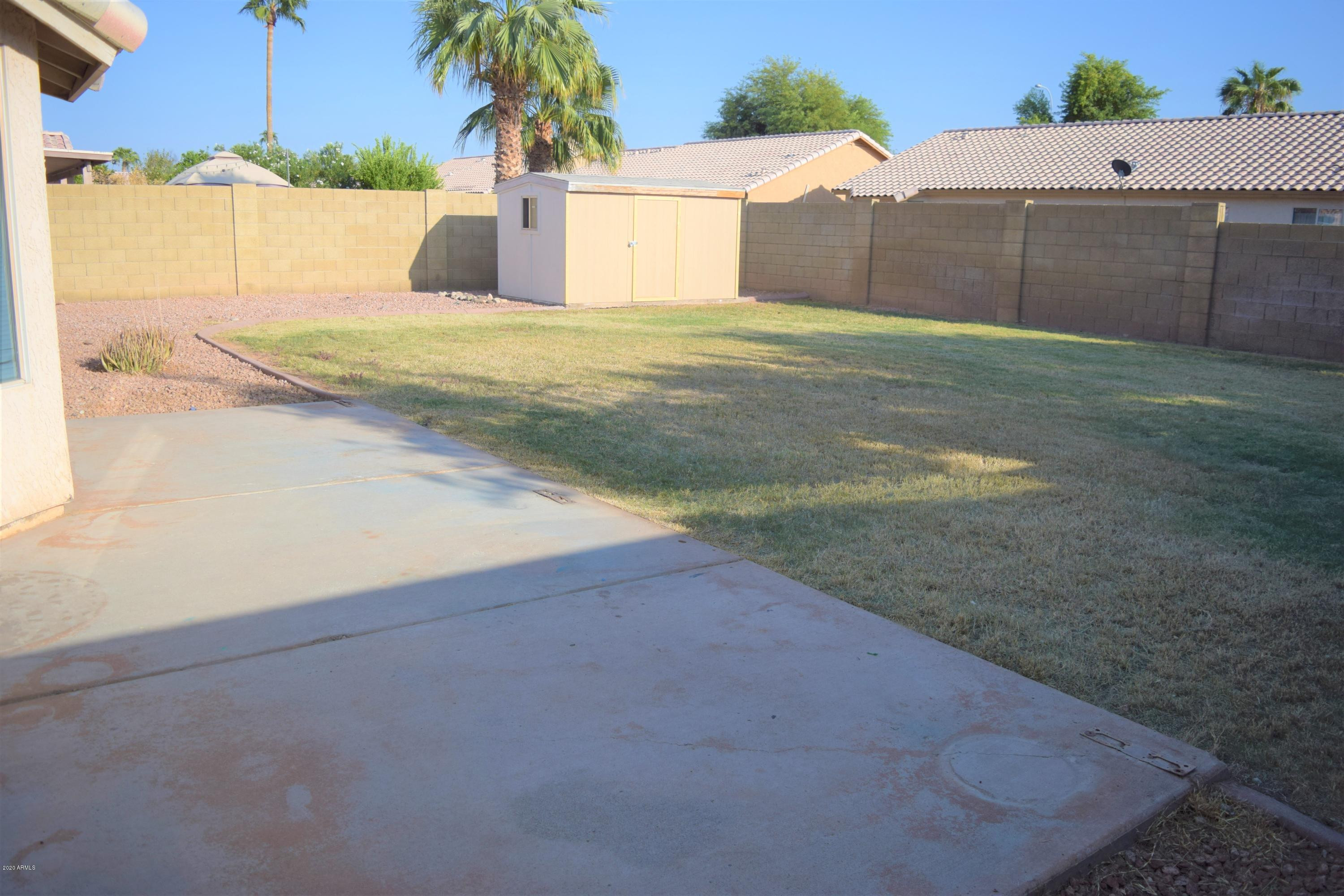 13323 East Butler Street Chandler, AZ 85225 - Photo 21 of 22 a view of a backyard