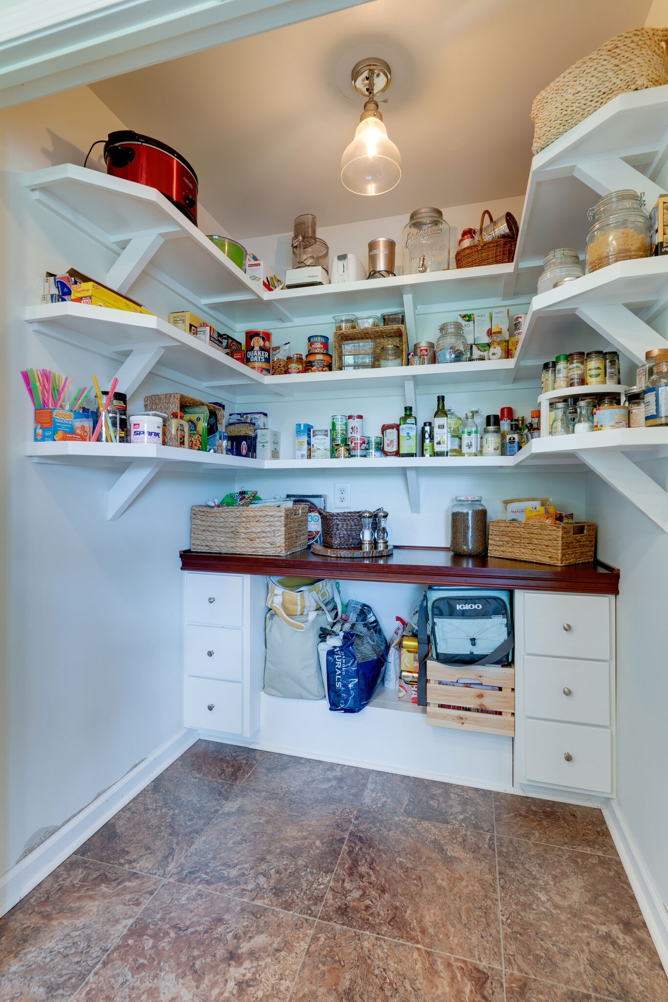 310 Lenox Court Springfield, TN 37172 - Photo 7 of 12 a kitchen with lots of clutter and cabinets