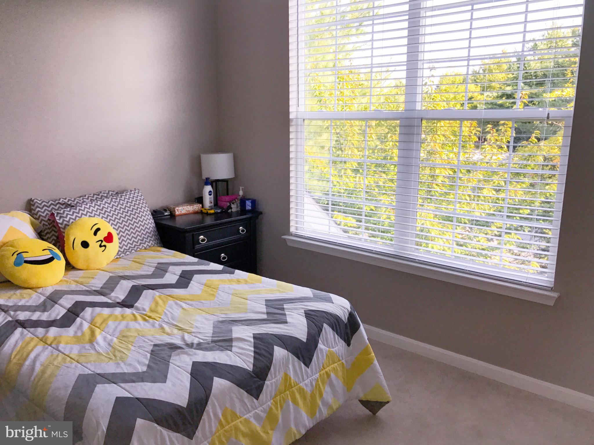 41 Hawk Rise Lane, Unit 202 Owings Mills, MD 21117 - Photo 15 of 33 a bedroom with a bed and windows