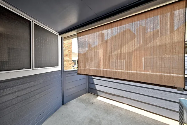 a view of outdoor space and deck kitchen