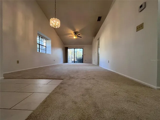 a view of livingroom and window