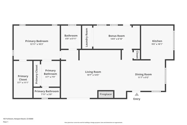 $459,000 | 103 Yorktown, Newport Beach, CA 92660