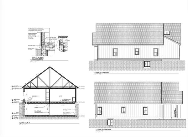 a view of living room with furniture and a window
