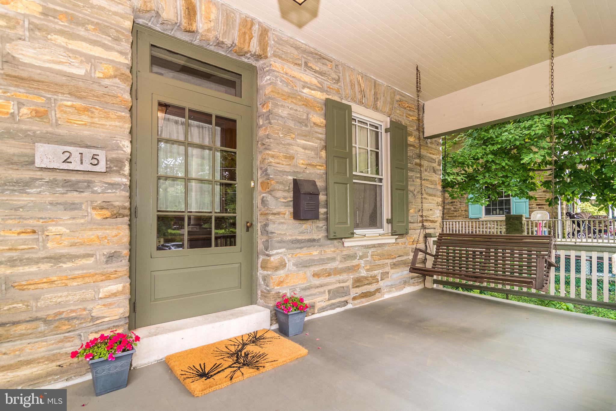 215 Mather Road Jenkintown, PA 19046 - Photo 1 of 57 Front Porch Entrance
