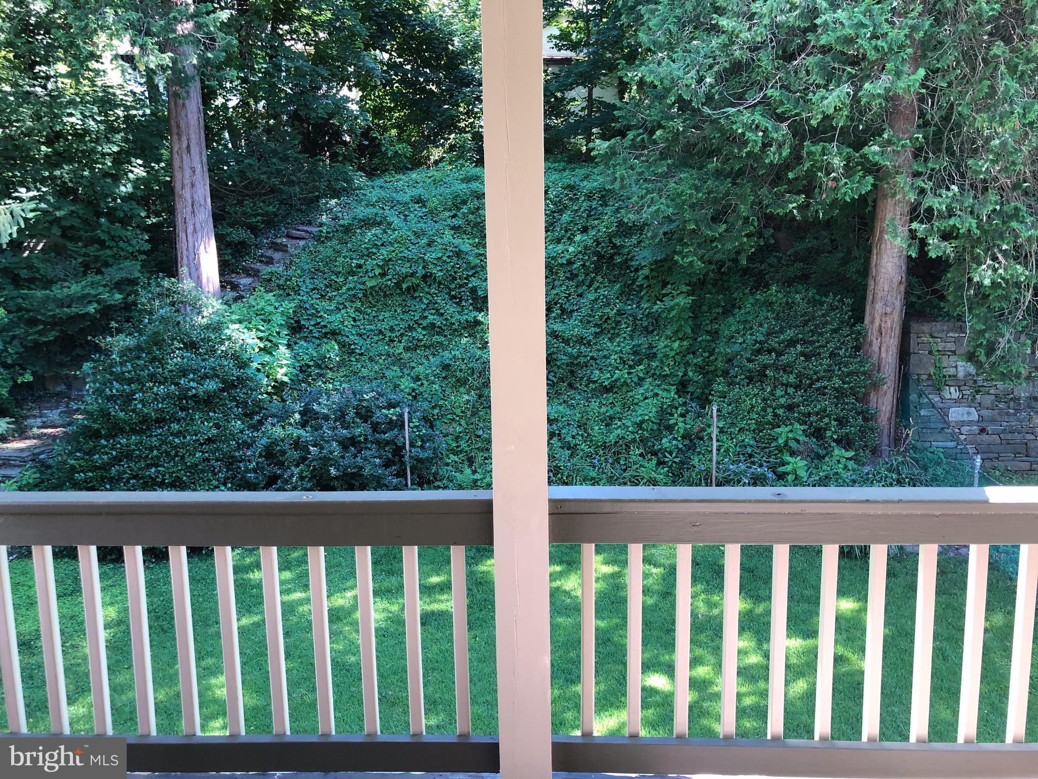 215 Mather Road Jenkintown, PA 19046 - Photo 43 of 57 View from Sleeping Porch.