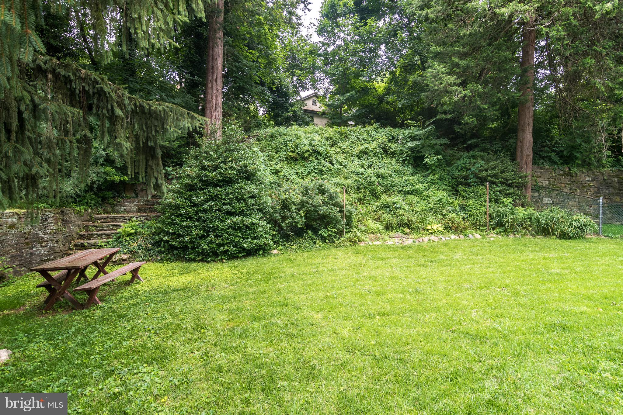 215 Mather Road Jenkintown, PA 19046 - Photo 54 of 57 Large Back Yard
