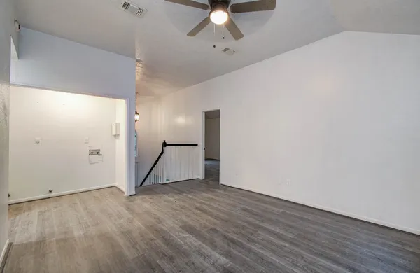 wooden floor in an empty room