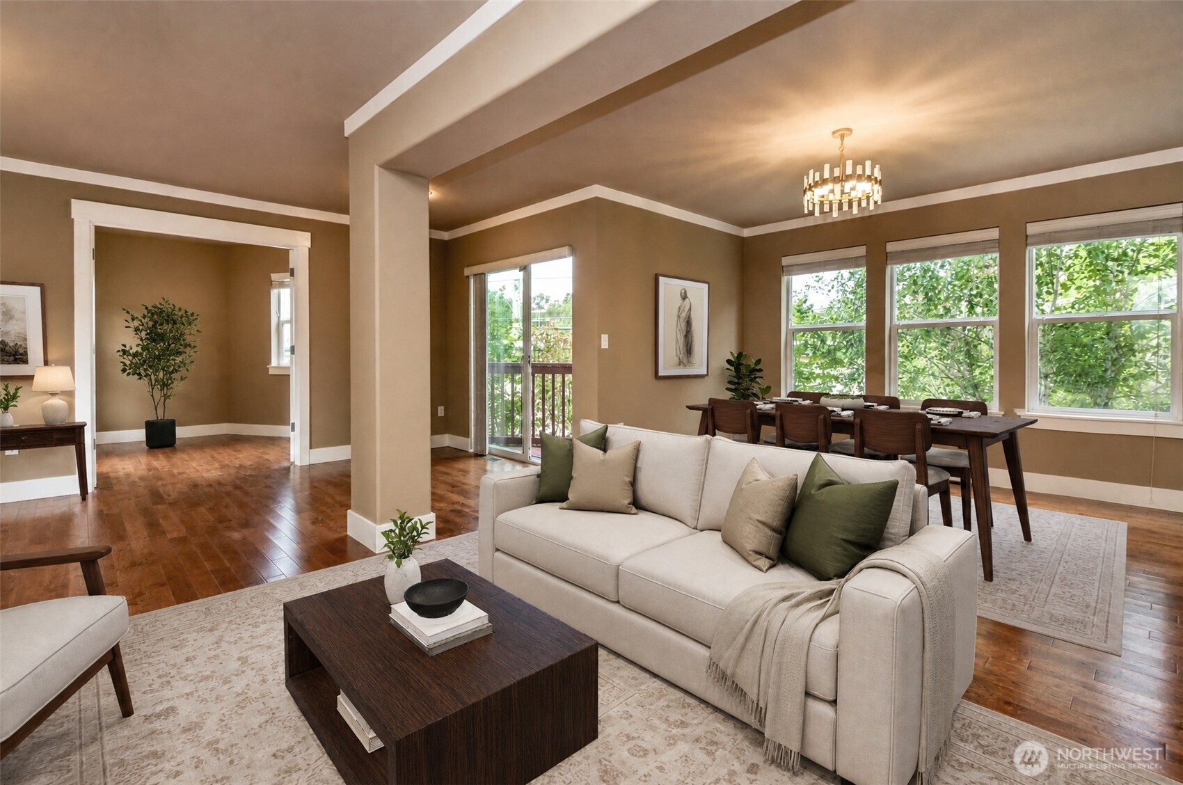 3000 South Mt Baker Boulevard Seattle, WA 98144 - Photo 8 of 40 a living room with furniture and a large window
