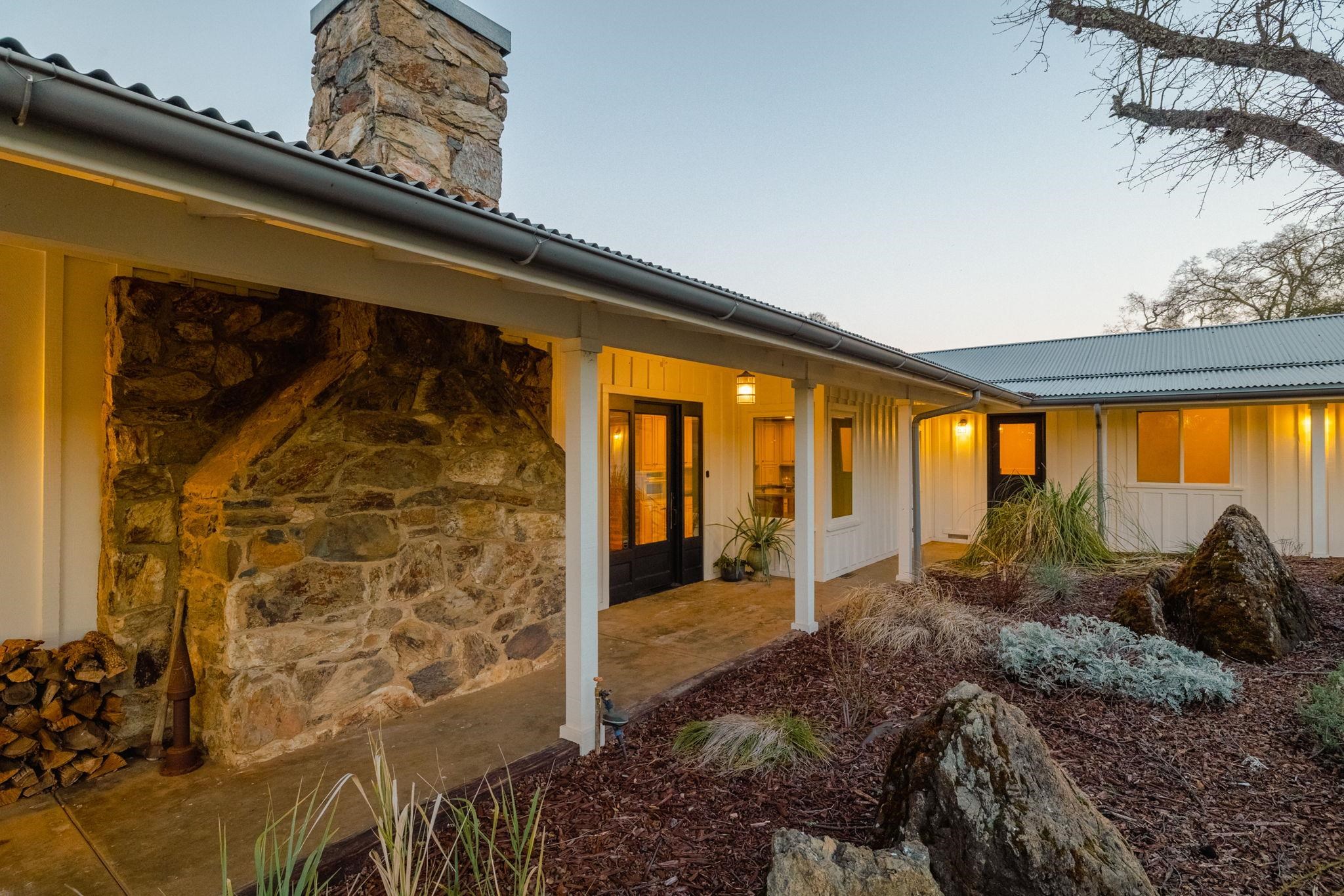 514 Appaloosa Road Angels Camp, CA 95222 - Photo 7 of 57 Covered Entry with Metal Door