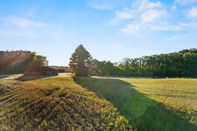 a view of an ocean and beach