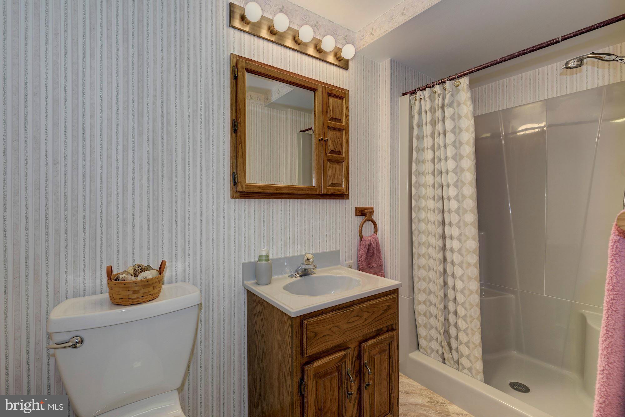 340 Nottingham Road Hagerstown, MD 21740 - Photo 23 of 30 a bathroom with a toilet sink and mirror