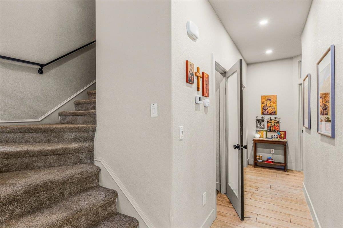 2485 Tigers Drive Turlock, CA 95382 - Photo 38 of 77 a view of entryway with stairs and a livingroom