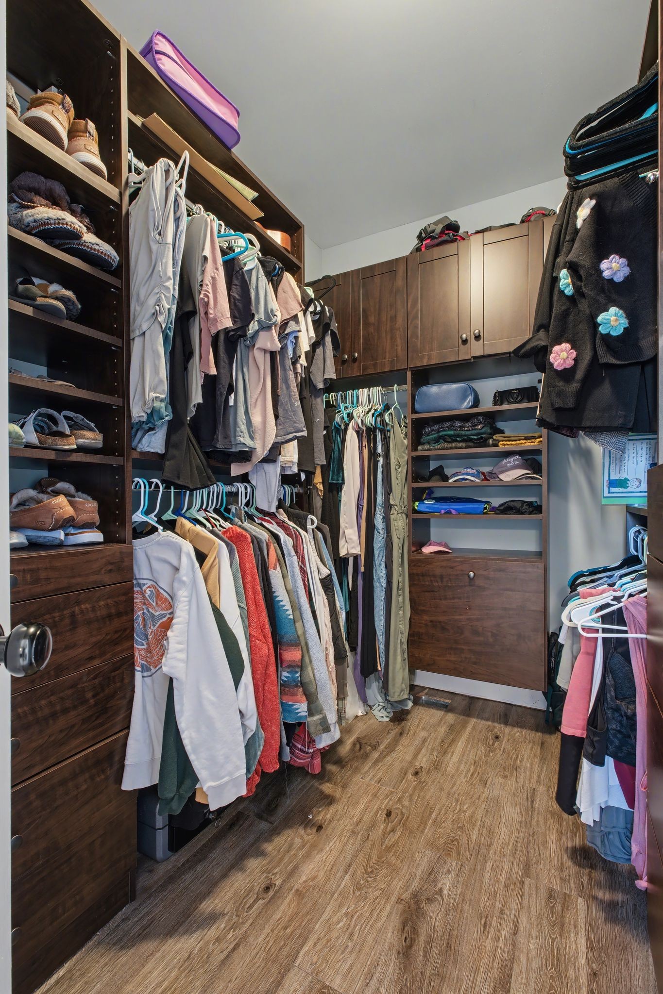 701 Deer Ridge Lane Lebanon, TN 37087 - Photo 21 of 41 a view of walk in closet with clothes and shoes