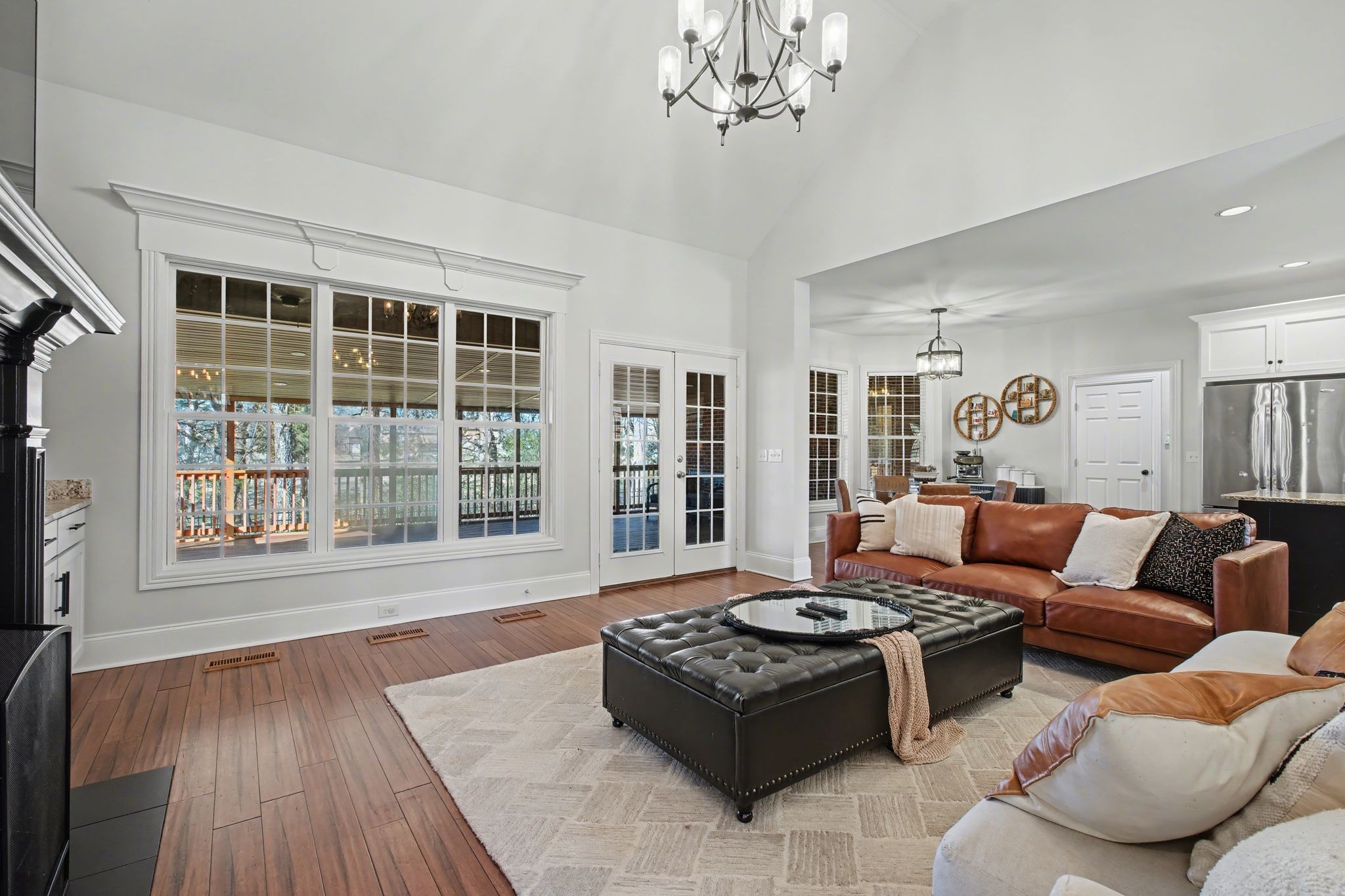 701 Deer Ridge Lane Lebanon, TN 37087 - Photo 9 of 41 a living room with furniture large windows and wooden floor