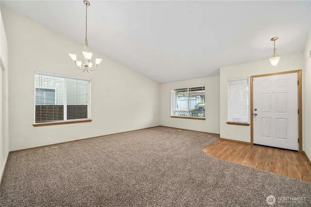 a view of livingroom with window