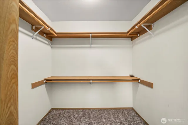 a view of walk in closet