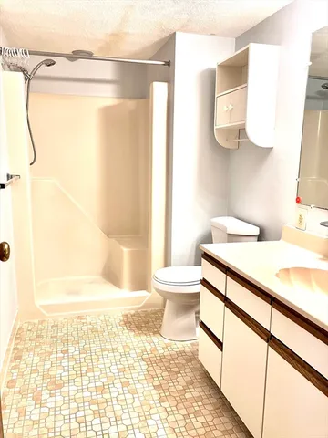 a front view of a building with glass windows