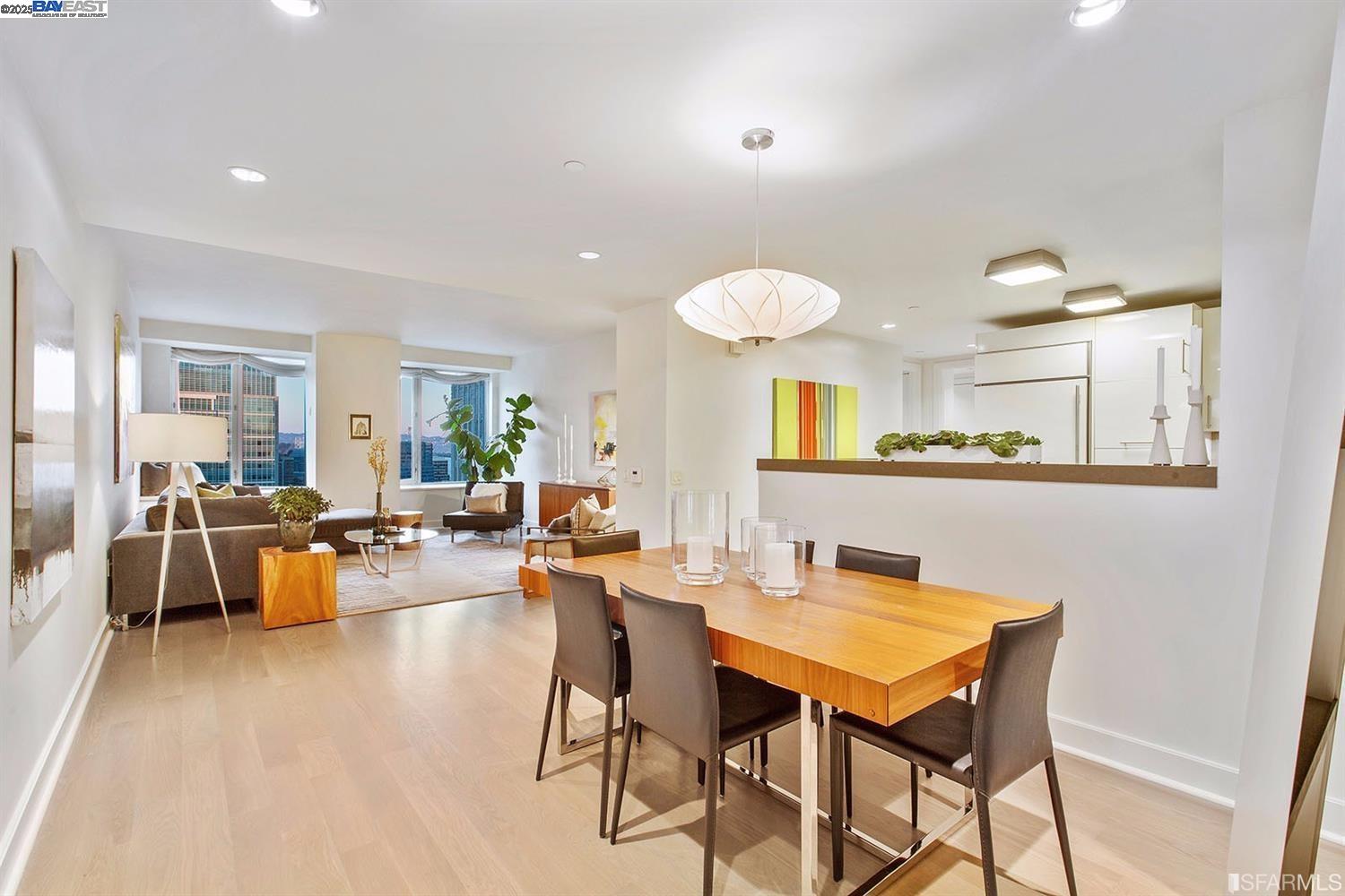 188 Minna, Unit 24F San Francisco, CA 94105 - Photo 5 of 11 a view of a dining room with furniture