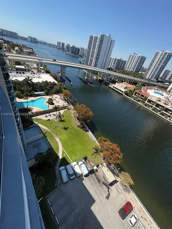 an aerial view of a pool patio swimming pool and outdoor space