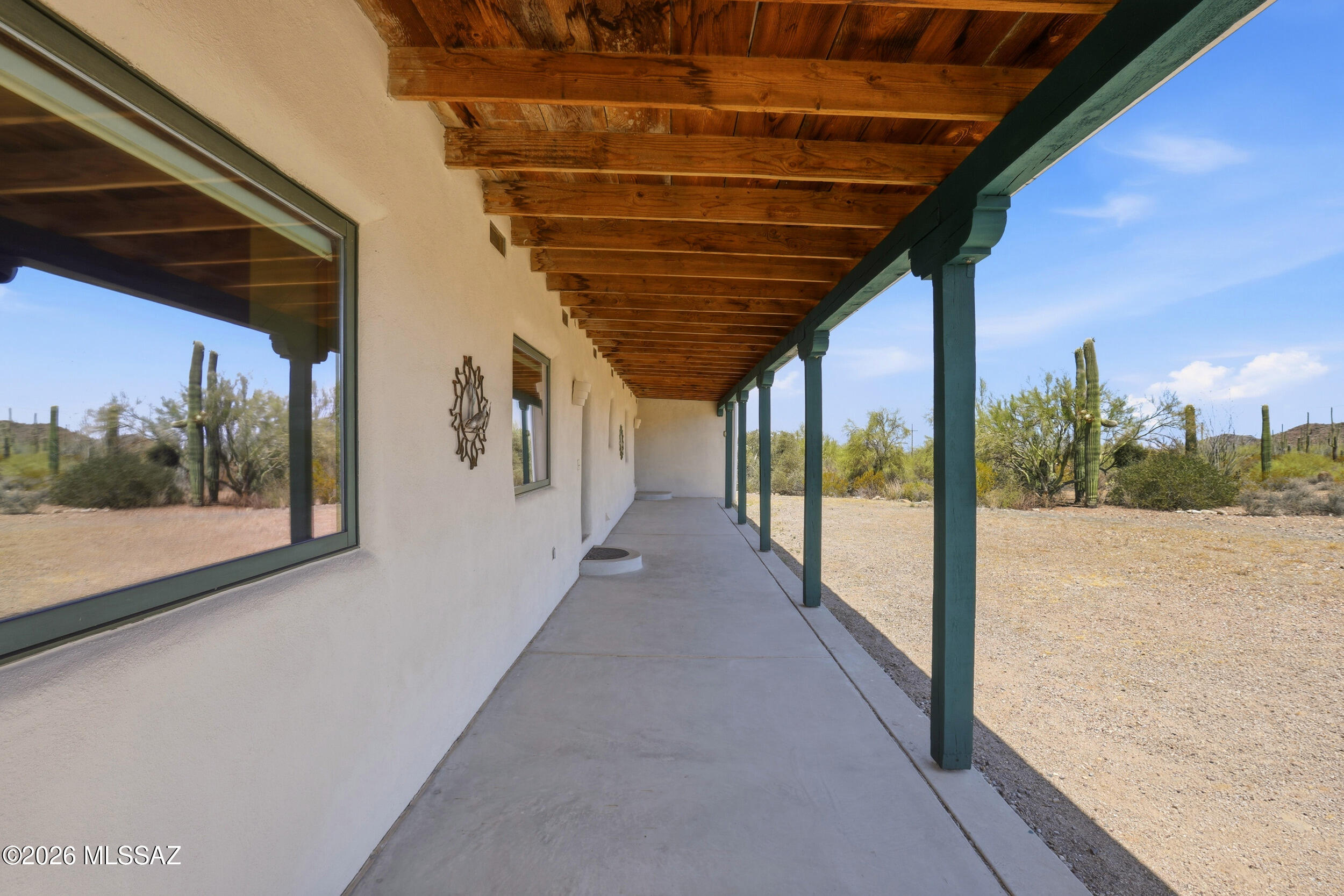 10855 West Mile Wide Road Tucson, AZ 85743 - Photo 39 of 47 Back Porch