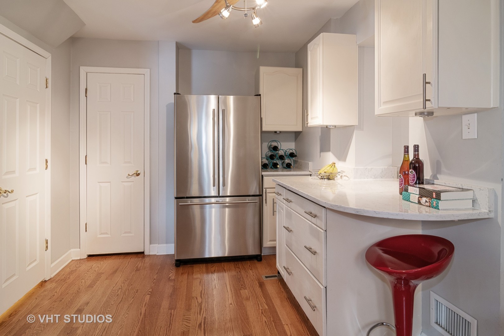 539 Selborne Road Riverside, IL 60546 - Photo 6 of 17 a kitchen with stainless steel appliances a refrigerator sink and cabinets