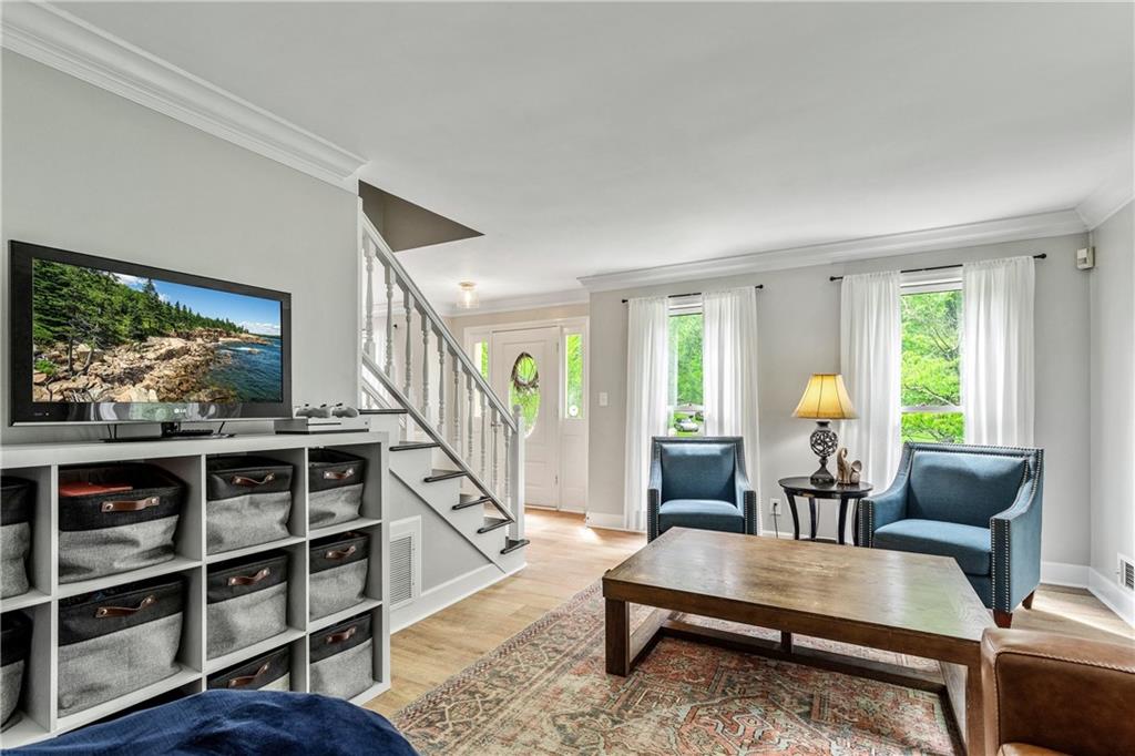 135 Crimson Ridge Tyrone, GA 30290 - Photo 12 of 53 a living room with furniture and a flat screen tv