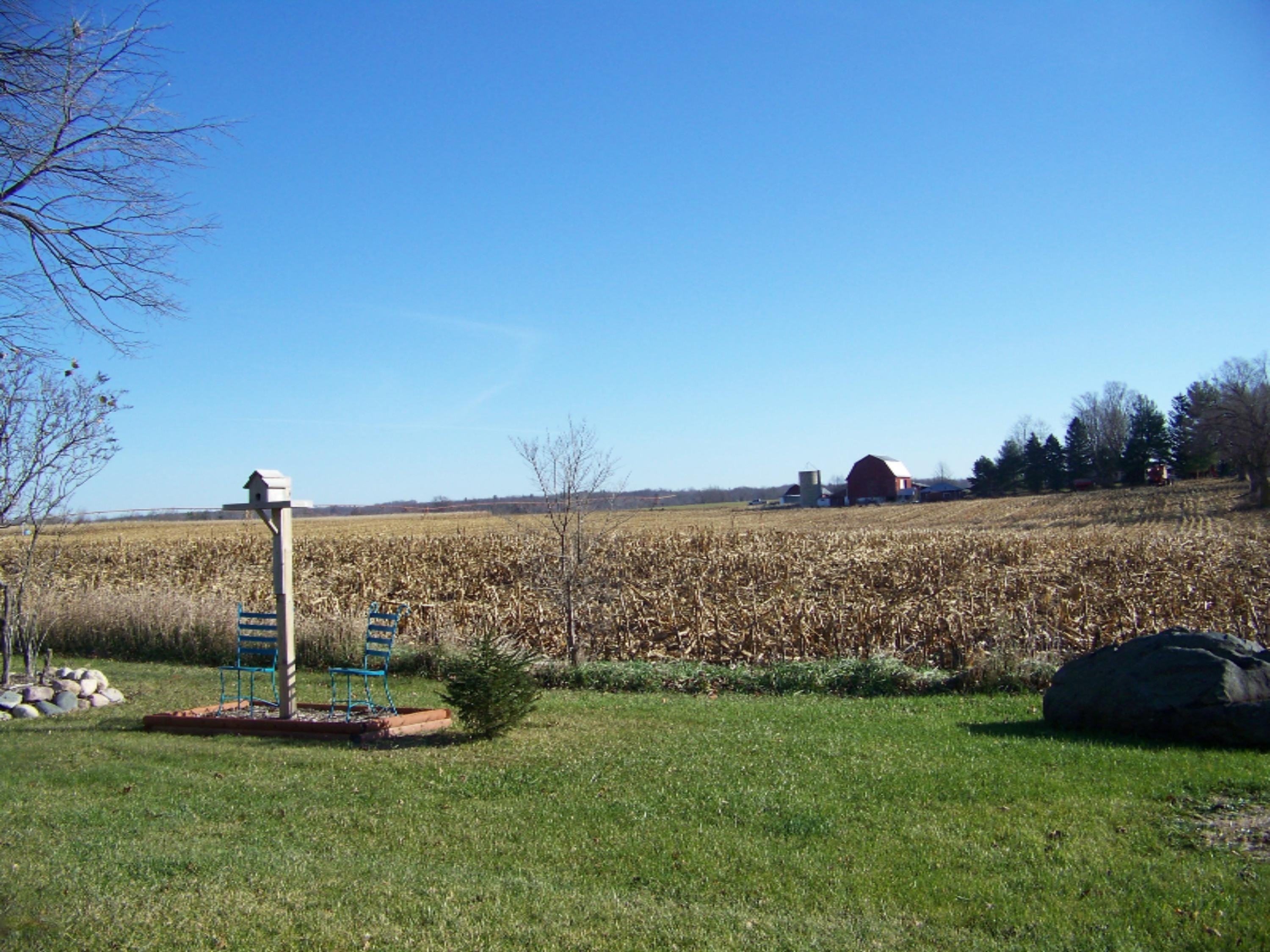 2516 Musson Road Northwest Stanton, MI 48888 - Photo 16 of 17 view from back yard