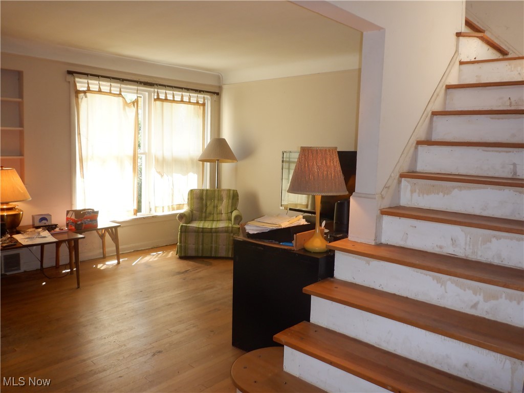 4105 Wyncote Road South Euclid, OH 44121 - Photo 10 of 30 Stairway with wood-type flooring
