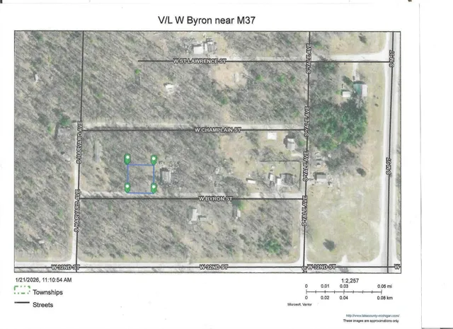 $9,500 | West Byron Street, Baldwin, MI 49304