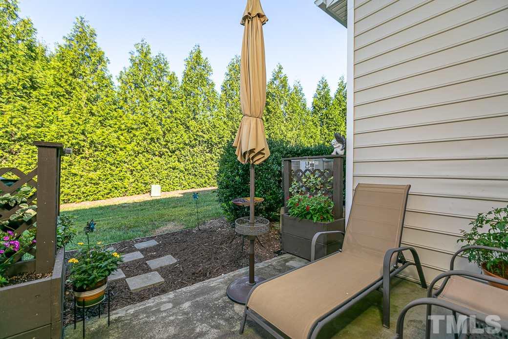 4834 Sir Duncan Way Raleigh, NC 27612 - Photo 19 of 27 Private patio for relaxation outdoors!