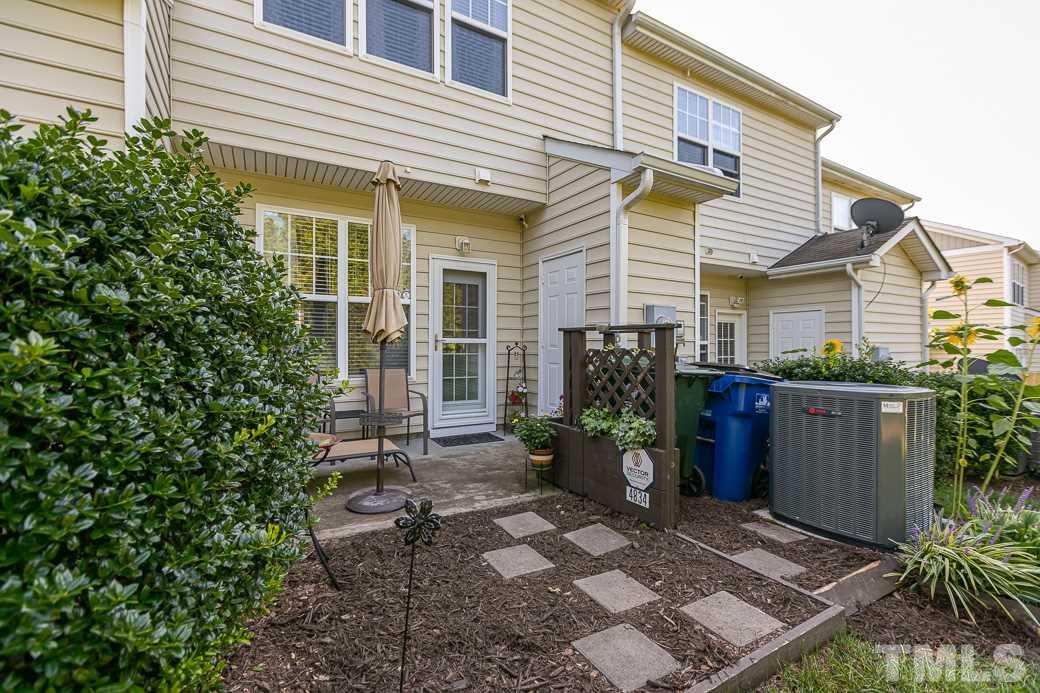 4834 Sir Duncan Way Raleigh, NC 27612 - Photo 21 of 27 Attached storage room off of patio.