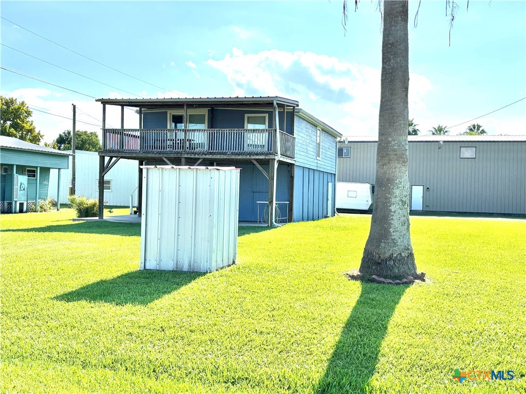 307 North 12th Port Port O'Connor, TX 77982 - Photo 39 of 45 a view of a swimming pool with an outdoor space