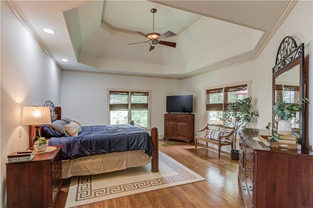 2240 Pear Grove Court Jefferson, GA 30549 - Photo 20 of 85 a living room with a bed furniture and a large window