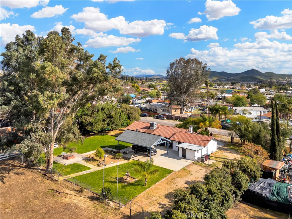 27566 Watson Road Menifee, CA 92585 - Photo 1 of 1 an aerial view of residential houses with outdoor space