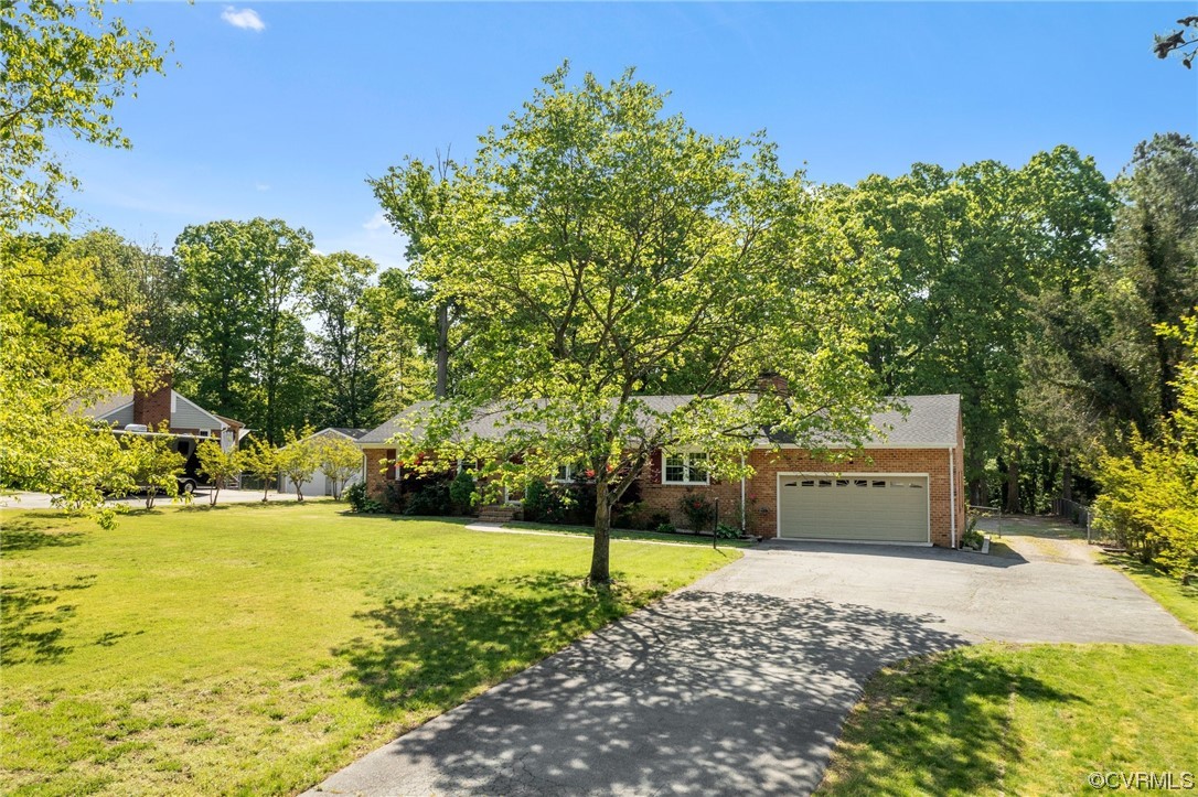 5525 Qualla Road Chesterfield, VA 23832 - Photo 8 of 50 a view of a house with a yard and a large tree