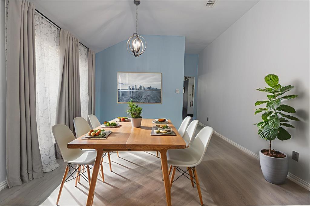 7313 Diamond Springs Trail Fort Worth, TX 76123 - Photo 18 of 40 a view of a dining room with furniture window and flowerpot