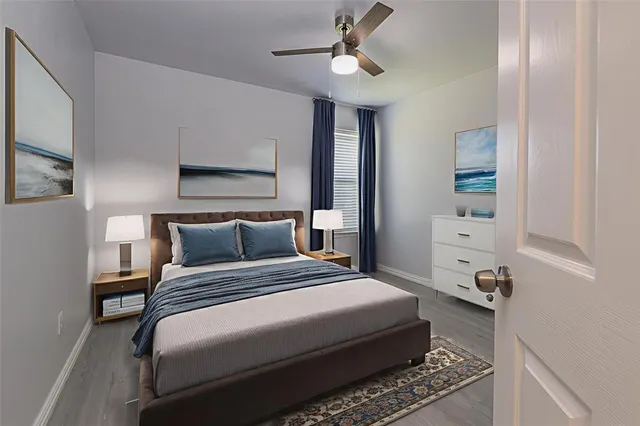 wooden floor in an empty room