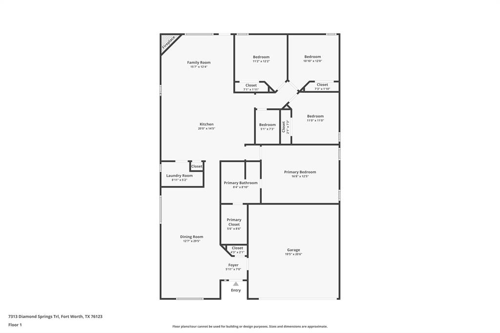 7313 Diamond Springs Trail Fort Worth, TX 76123 - Photo 40 of 40 a picture of a hallway with white walls