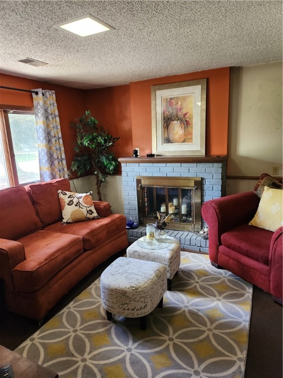 3264 East Bluebird Drive Decatur, IL 62526 - Photo 17 of 26 a living room with furniture and a fireplace