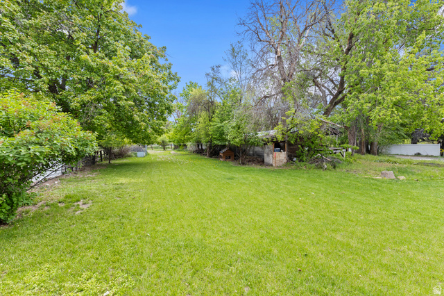 658 North 100 East Logan, UT 84321 - Photo 26 of 26 Expansive green lawn surrounded by mature trees and shrubs