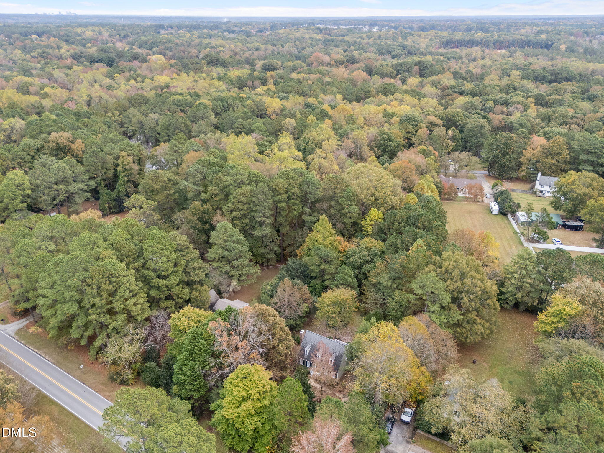 8405 Bells Lake Road Apex, NC 27539 - Photo 35 of 44 Nestled in the Trees