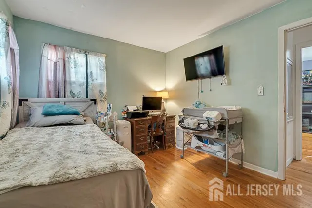 a room with gym equipment