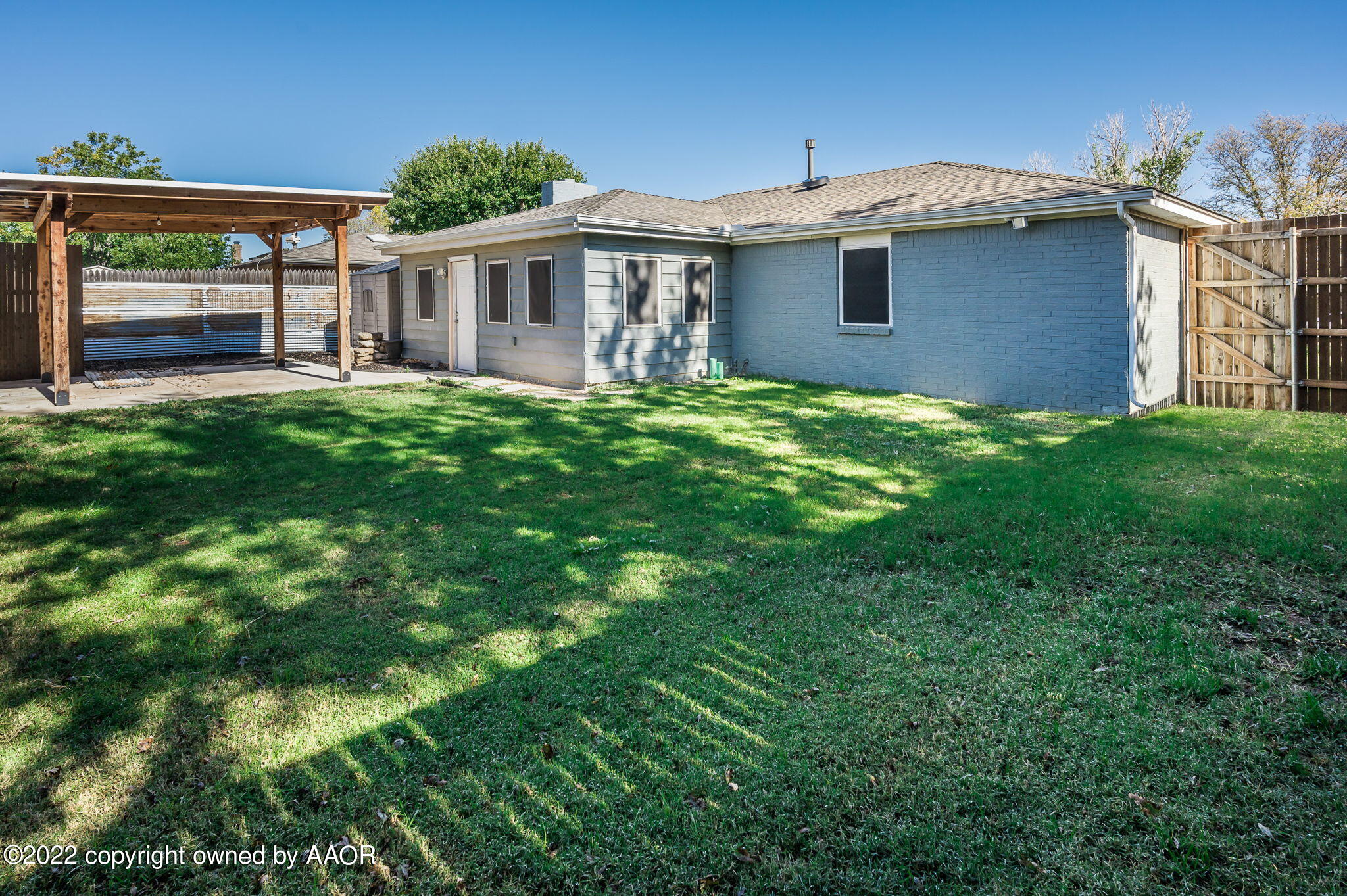 6526 Garwood Road Amarillo, TX 79109 - Photo 16 of 23 Back Yard-2