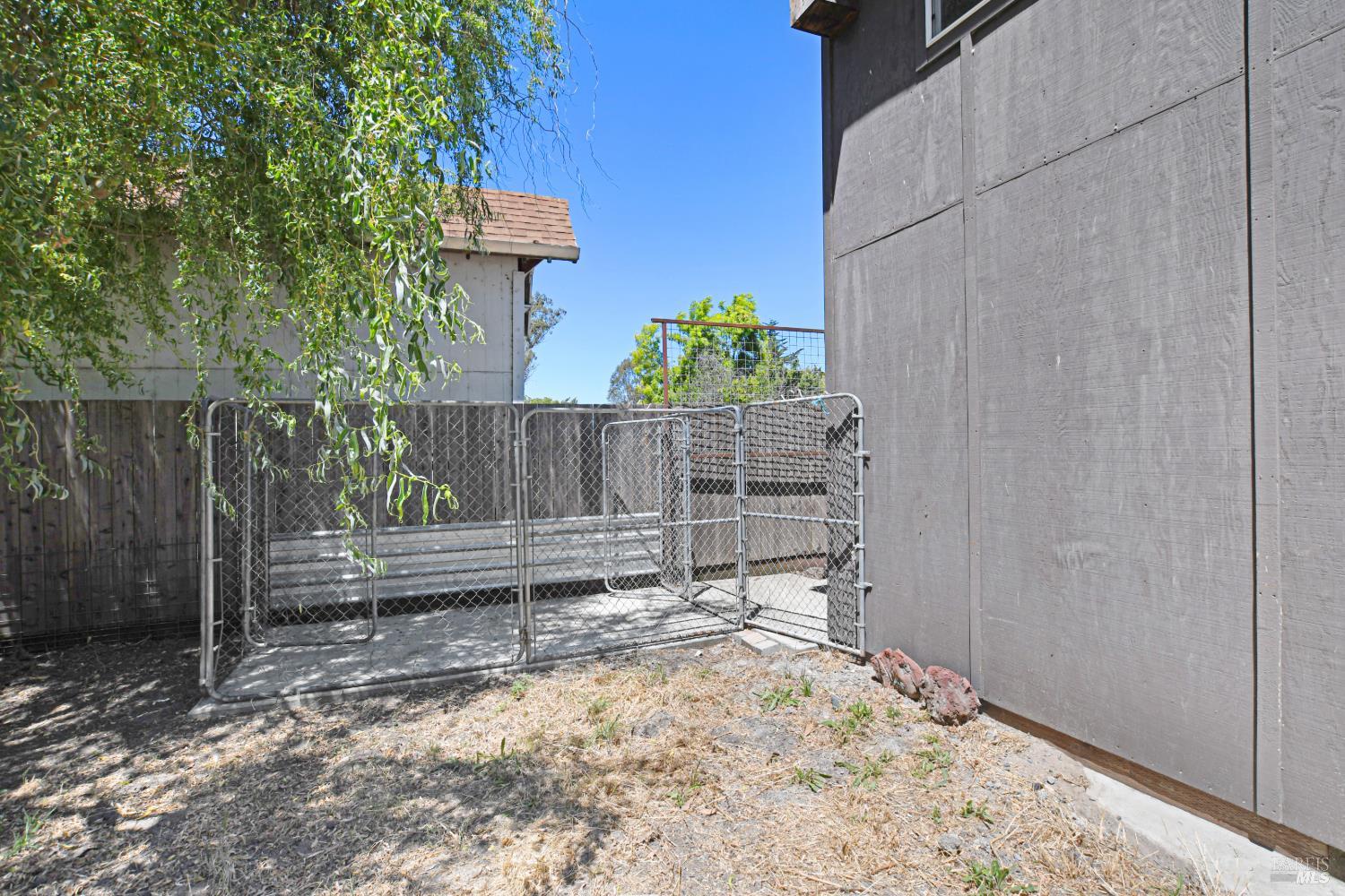 866 Yuba Drive Santa Rosa, CA 95407 - Photo 49 of 73 ENTRY TO DOG RUN - REAR OF ADU