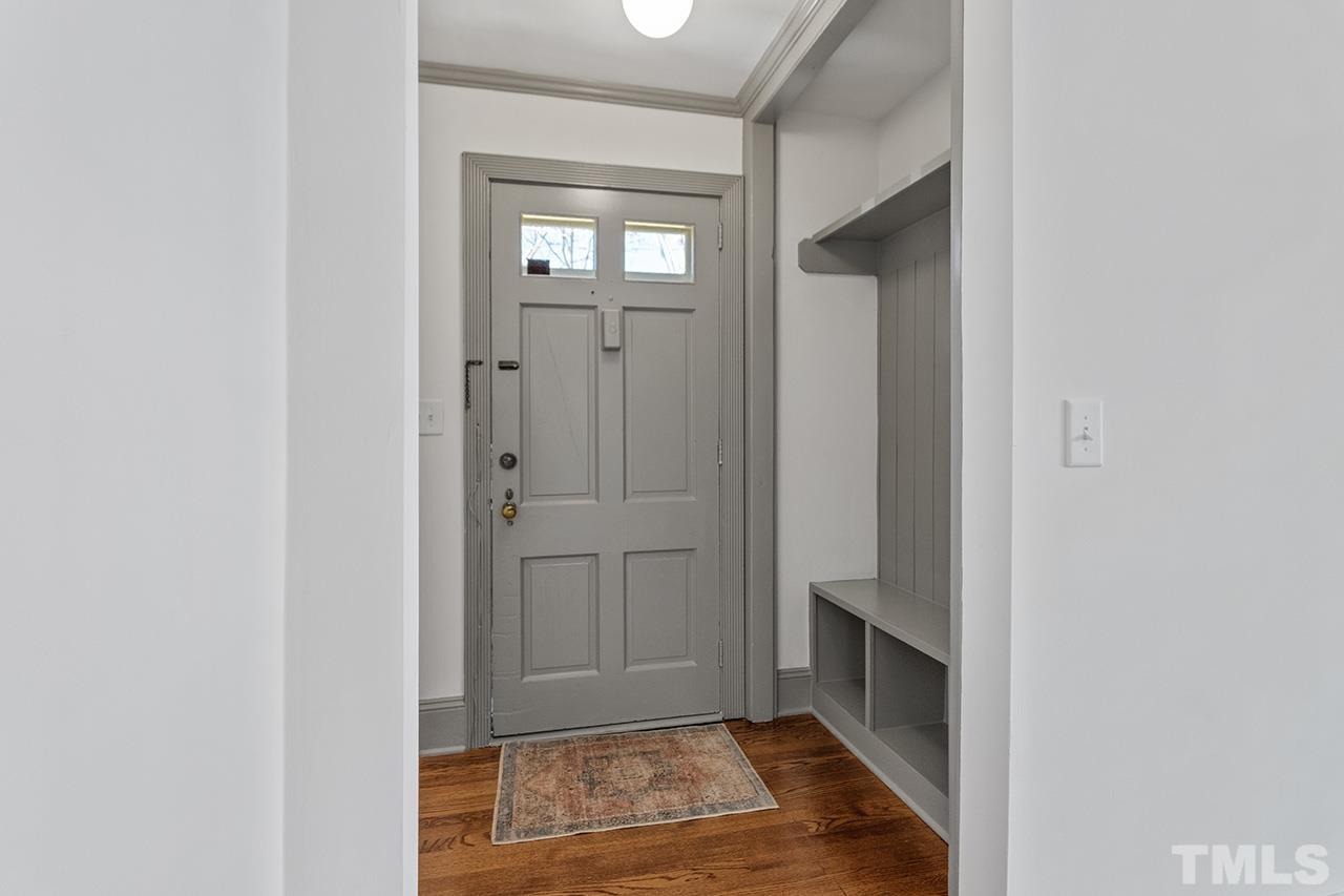 704 Dixie Trail Raleigh, NC 27607 - Photo 6 of 31 a view of room with window and hardwood