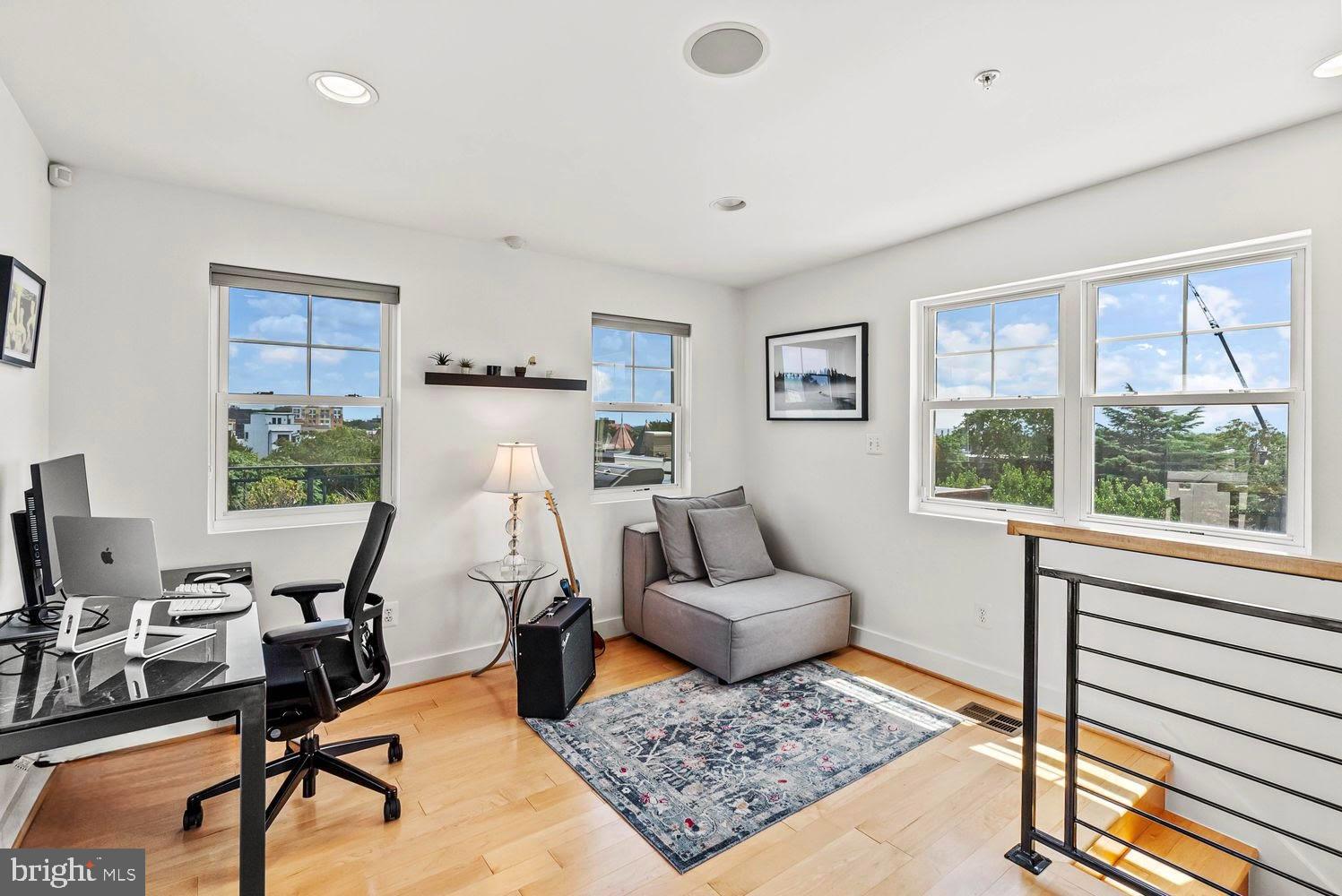 3311 13th Street Northwest, Unit 5 Washington, DC 20010 - Photo 27 of 36 Bright and airy workspace with scenic views.