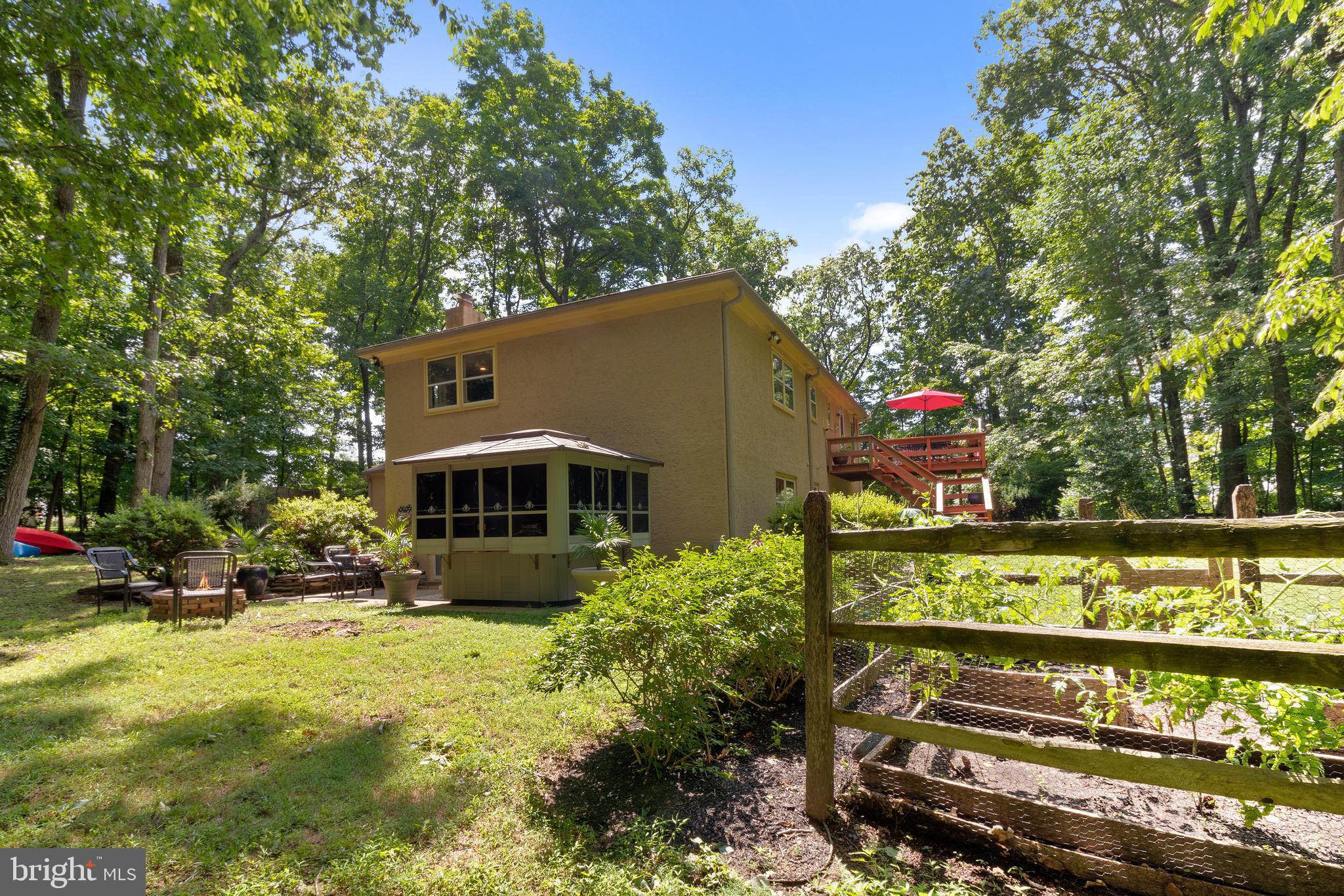 1126 Township Line Road Chalfont, PA 18914 - Photo 30 of 33 Notice the Hot Tub Cabana?