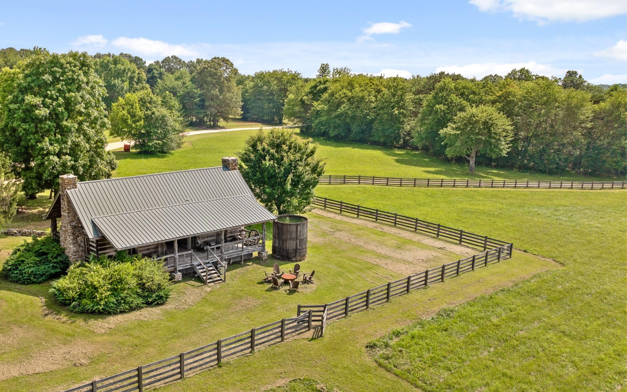 36 Still Hollow Road Menlo, GA 30731 - Photo 13 of 63 a view of a swimming pool with a patio