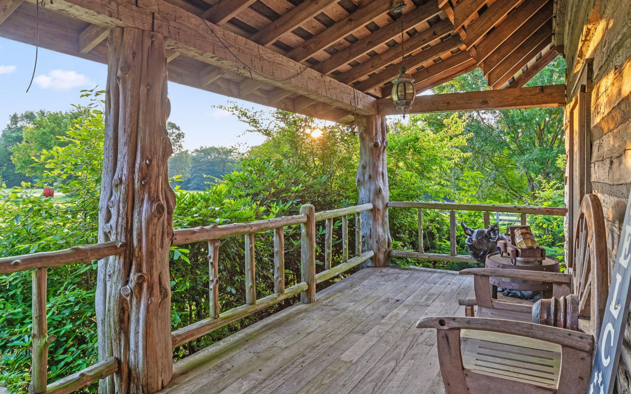 36 Still Hollow Road Menlo, GA 30731 - Photo 17 of 63 a view of a two chairs in the deck